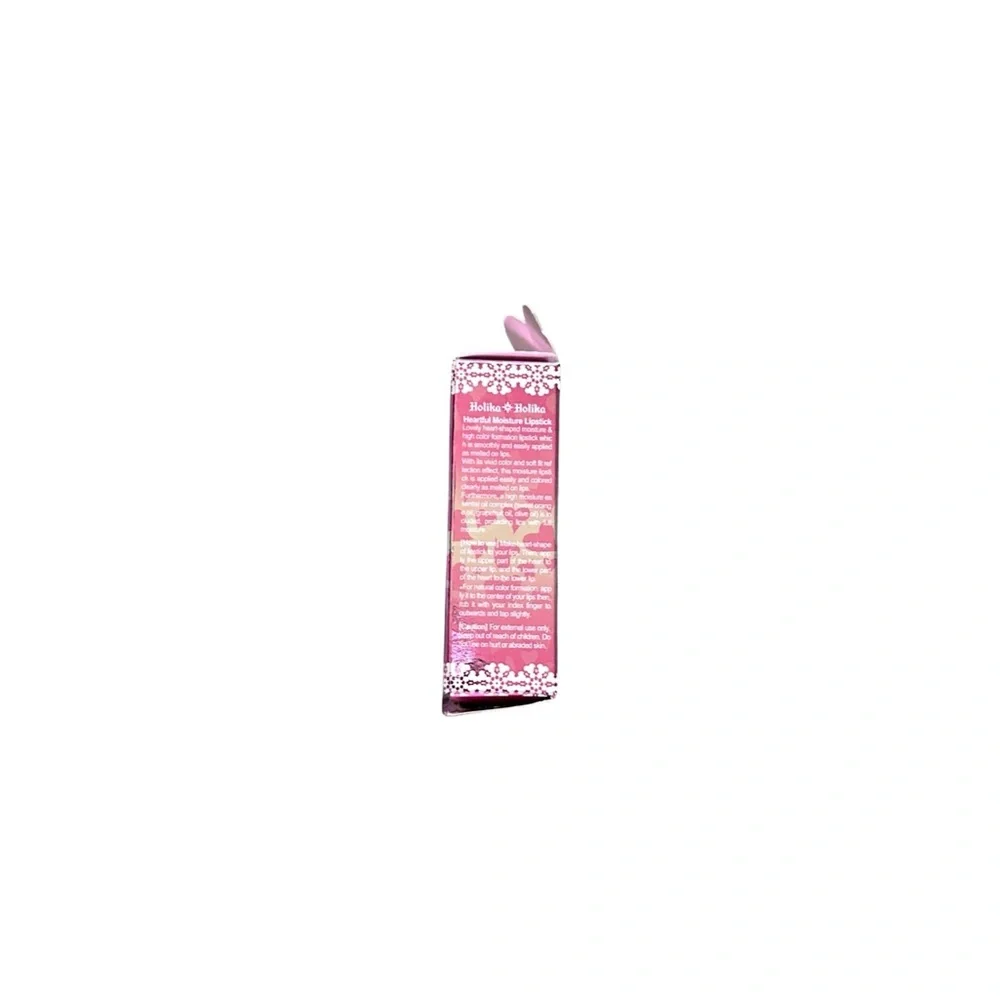 Holika Holika Heartful Moisture Heart Shaped Lipstick in Baby Beige K-Beauty NIB